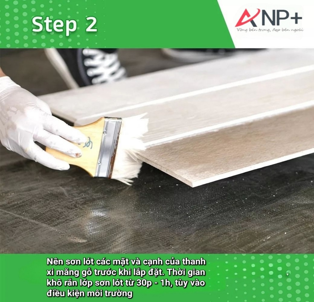 Gỗ ốp tường trang trí ngoài trời bền đẹp ANP