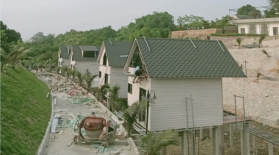 Thi công nhà Bungalow lắp ghép ANP