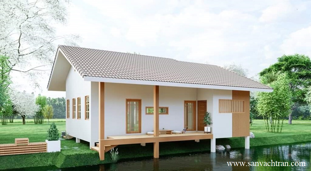 thi công nhà bungalow lắp ghép trọn gói anp